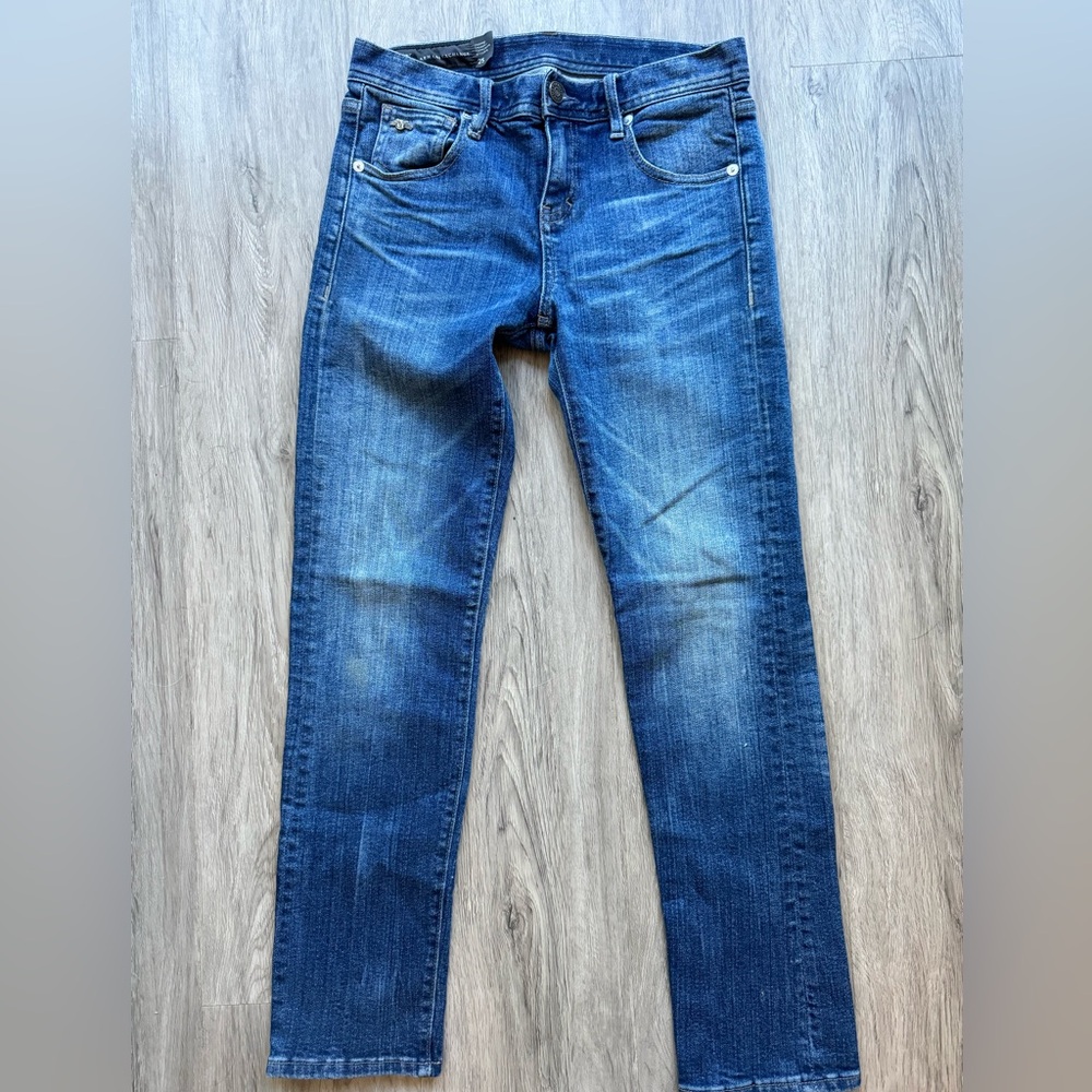 Armani Exchange Cropped Straight Jean - Size 25